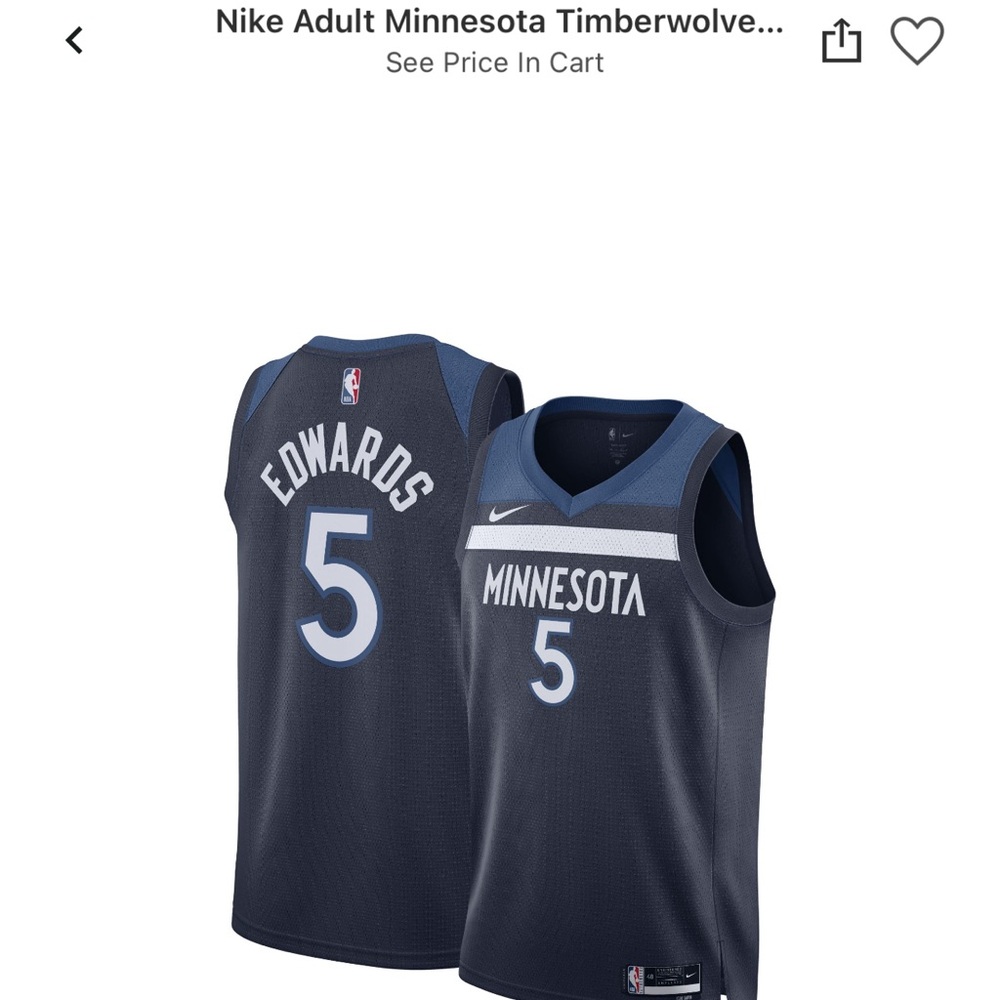 Anthony Edwards Jersey